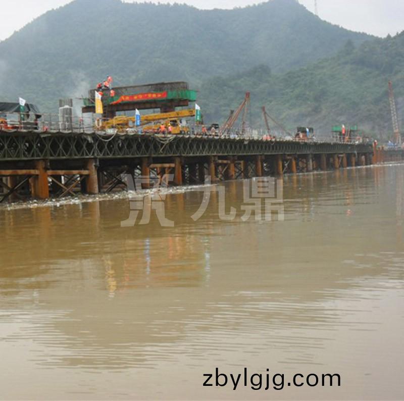 中交三航威海青榮城際公路雙島港特大橋鋼平臺(tái)