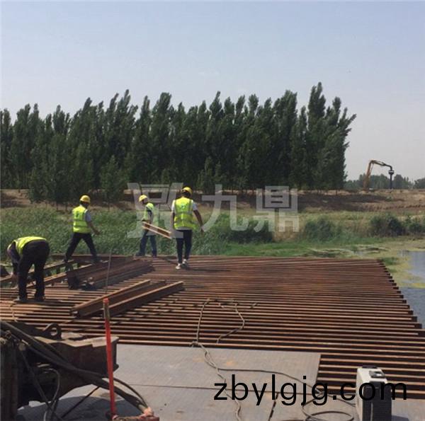 上承式8米寬鋼便橋